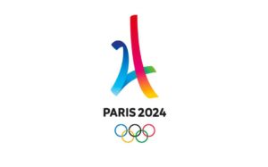 Logo des jeux olympiques de Paris 2024. 