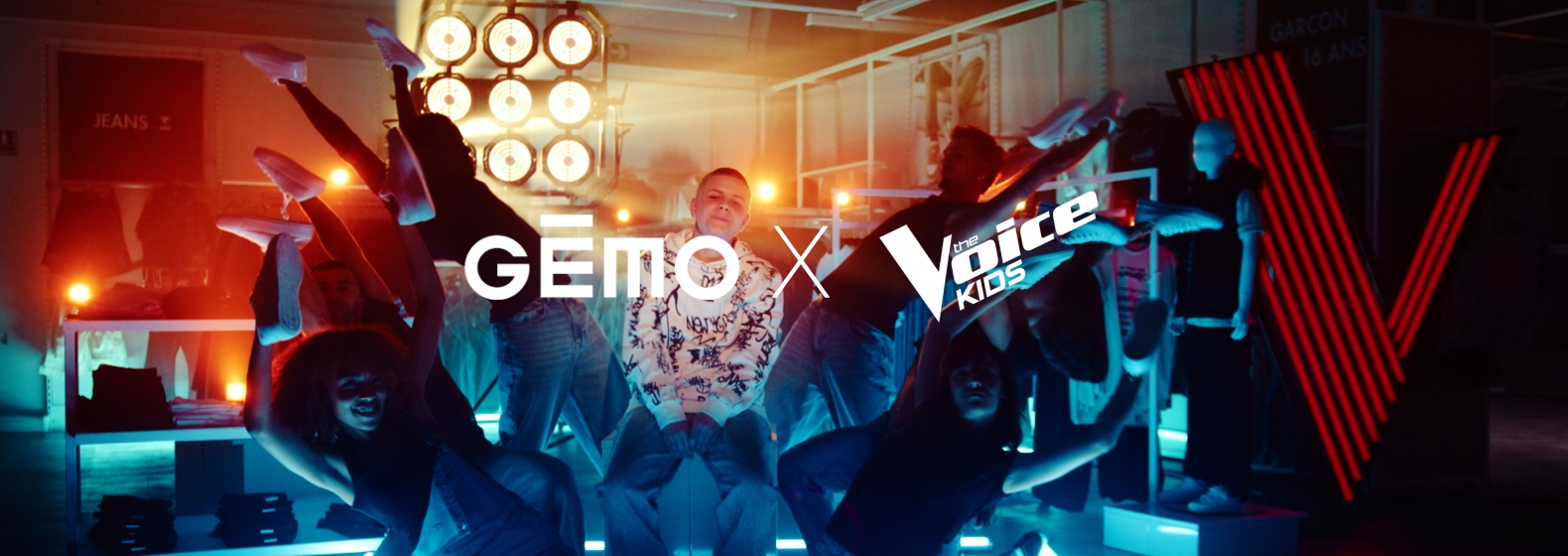 Co-branding Gémo X The Voice Kids