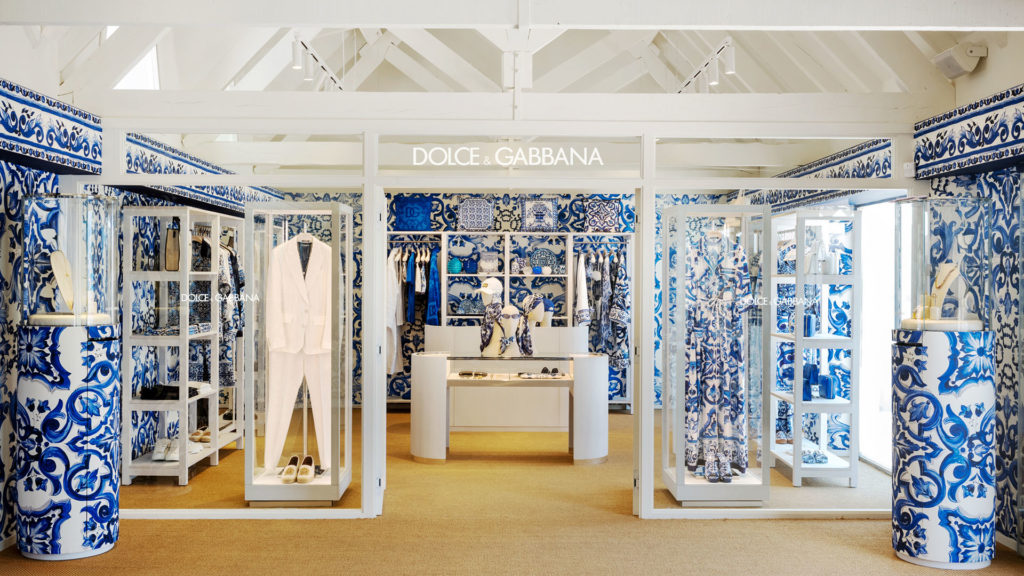 Dolce&Gabbana pop-up dans son beach club à Marbella en Espagne