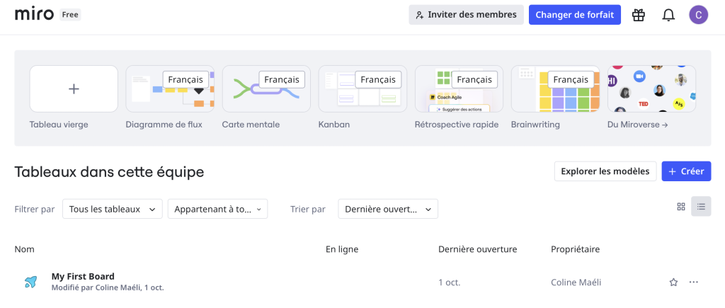 Miro, le site incontournable pour les projets des étudiants en communication