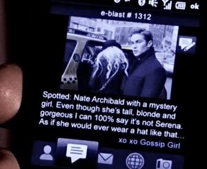 Gossip Girl et le partage de contenu